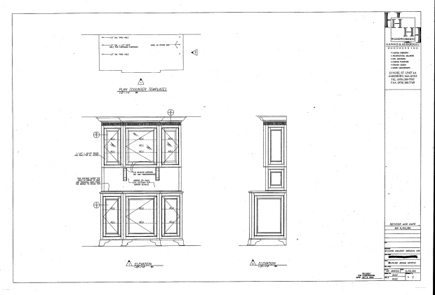 Pdf Cabinet Vision Shop Drawings Diy Free Plans Download Modern
